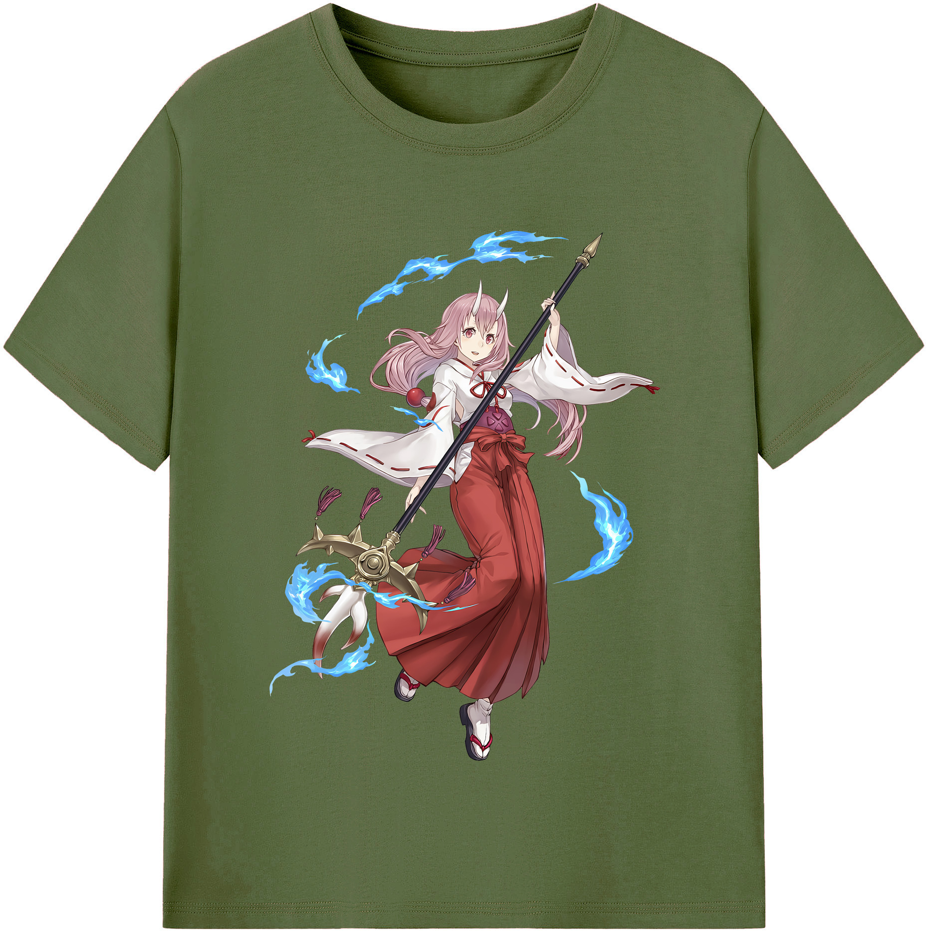 （画像用） 転スラ Regarding Reincarnated to Slime 綿100％半袖Tシャツ（フロントプリント）